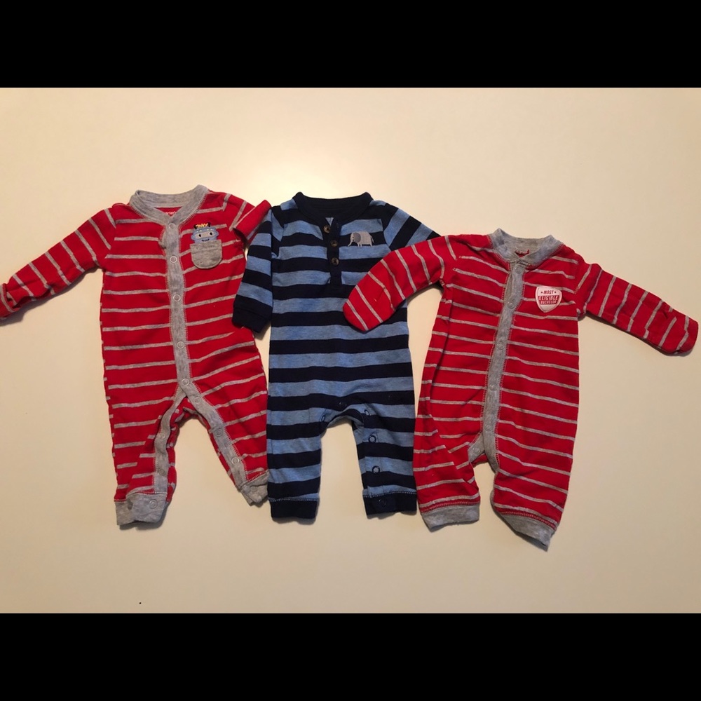 Assorted one-piece NB outfits